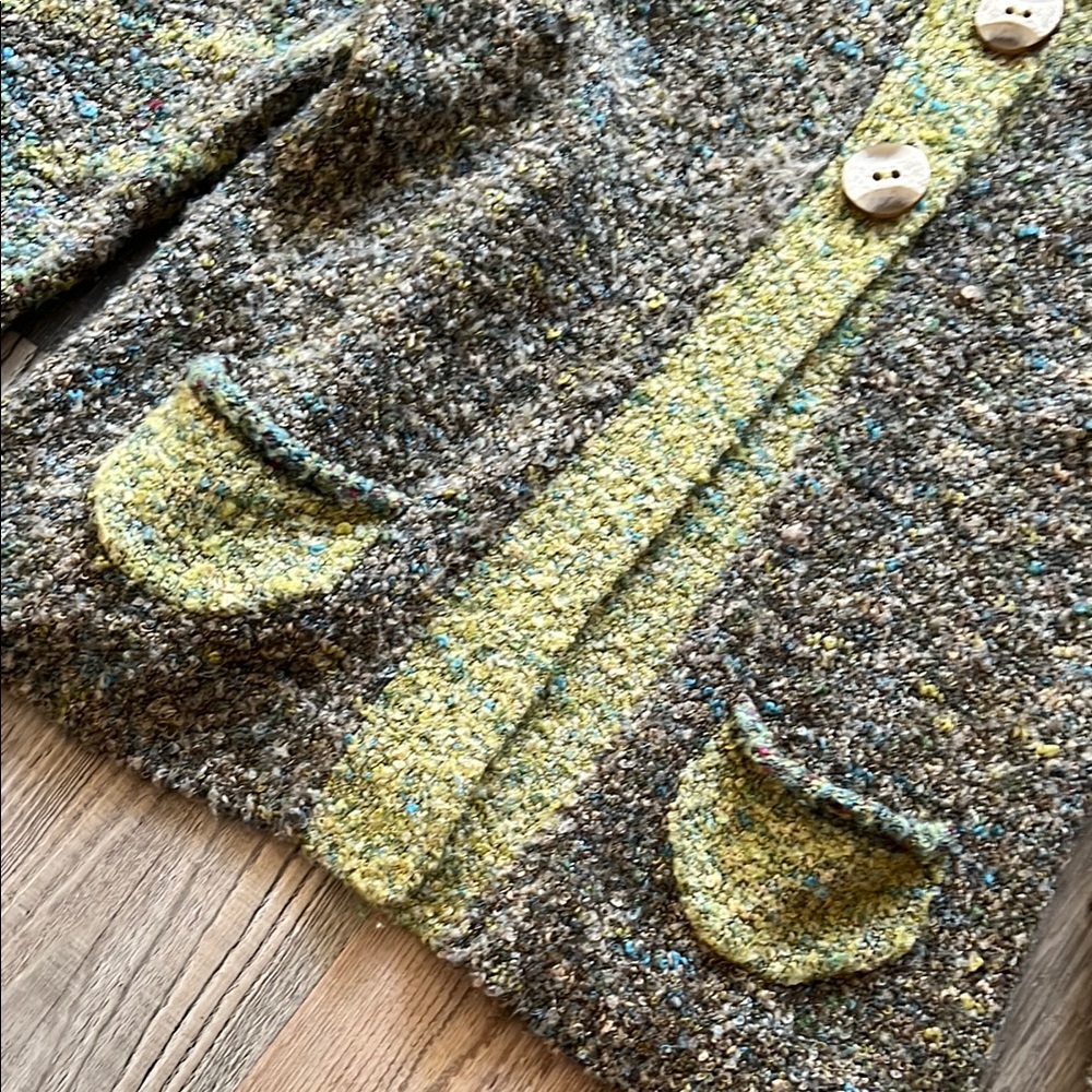 Nomadic Traders Green Boho Women's Sweater Size: Small (S) View 6